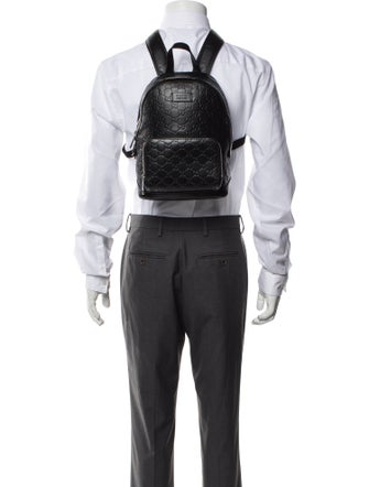 Gucci GG Signature Backpack