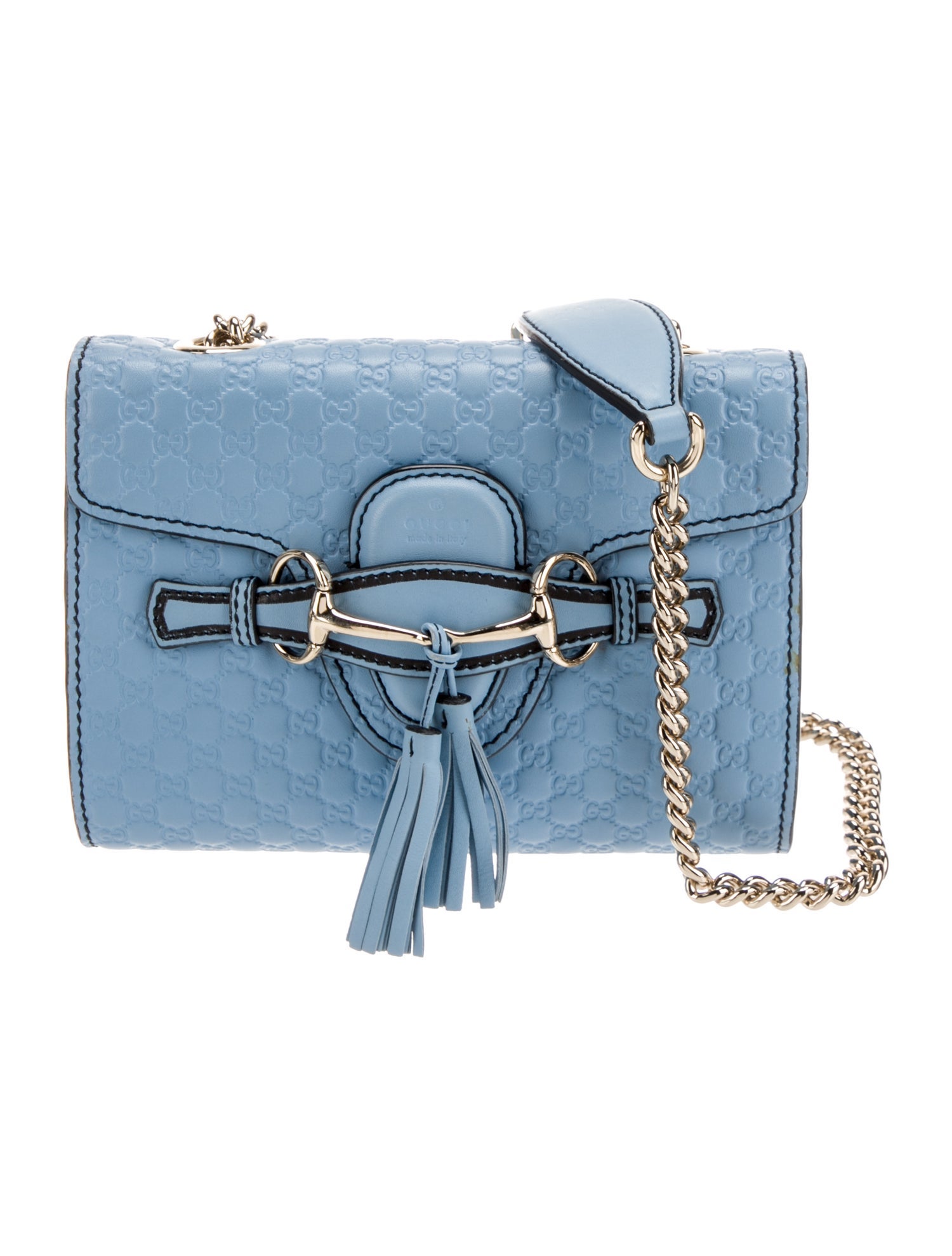 Gucci 2016-2025 Mini Microguccissima Emily crossbody bag
