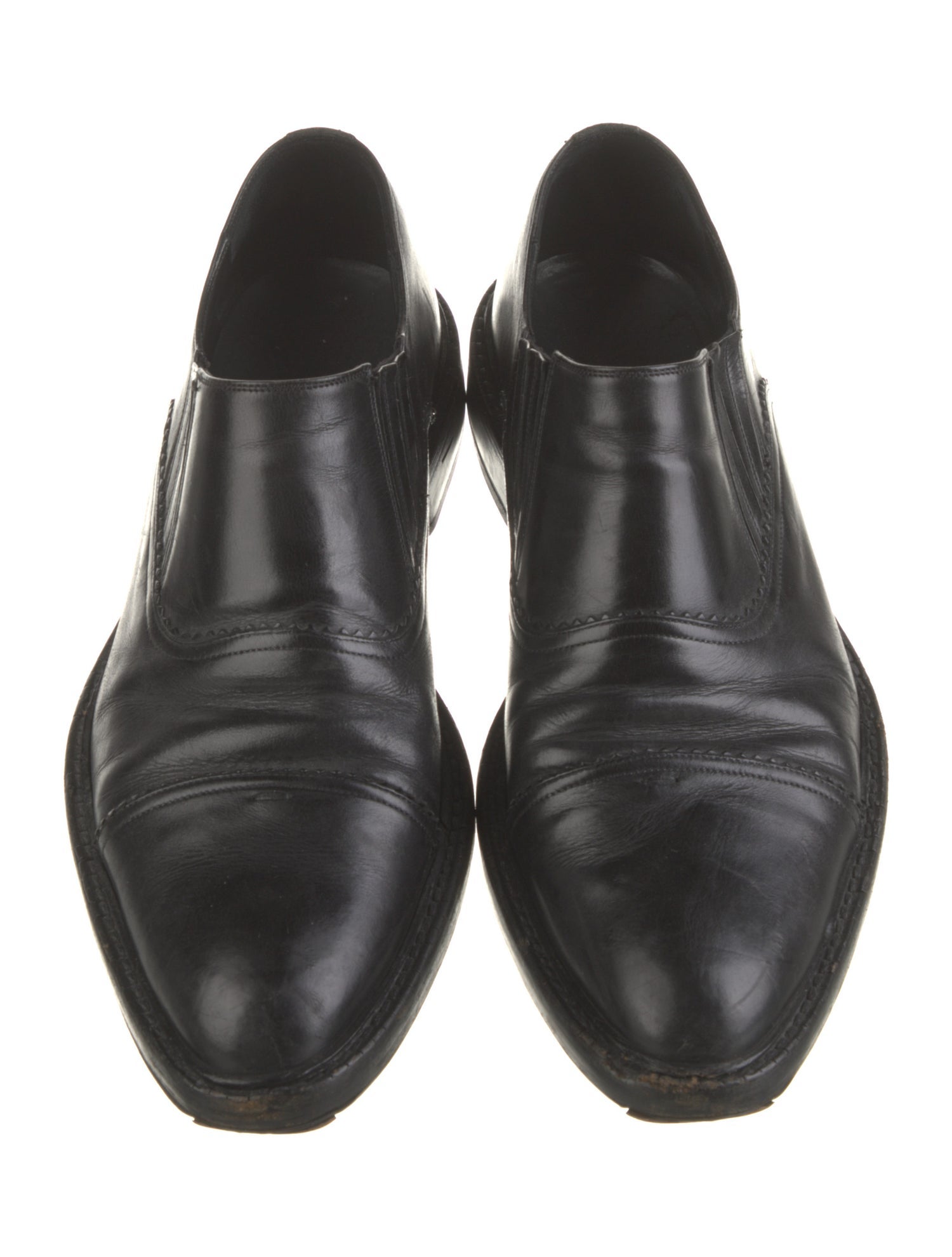 Gucci Leather Dress Loafers