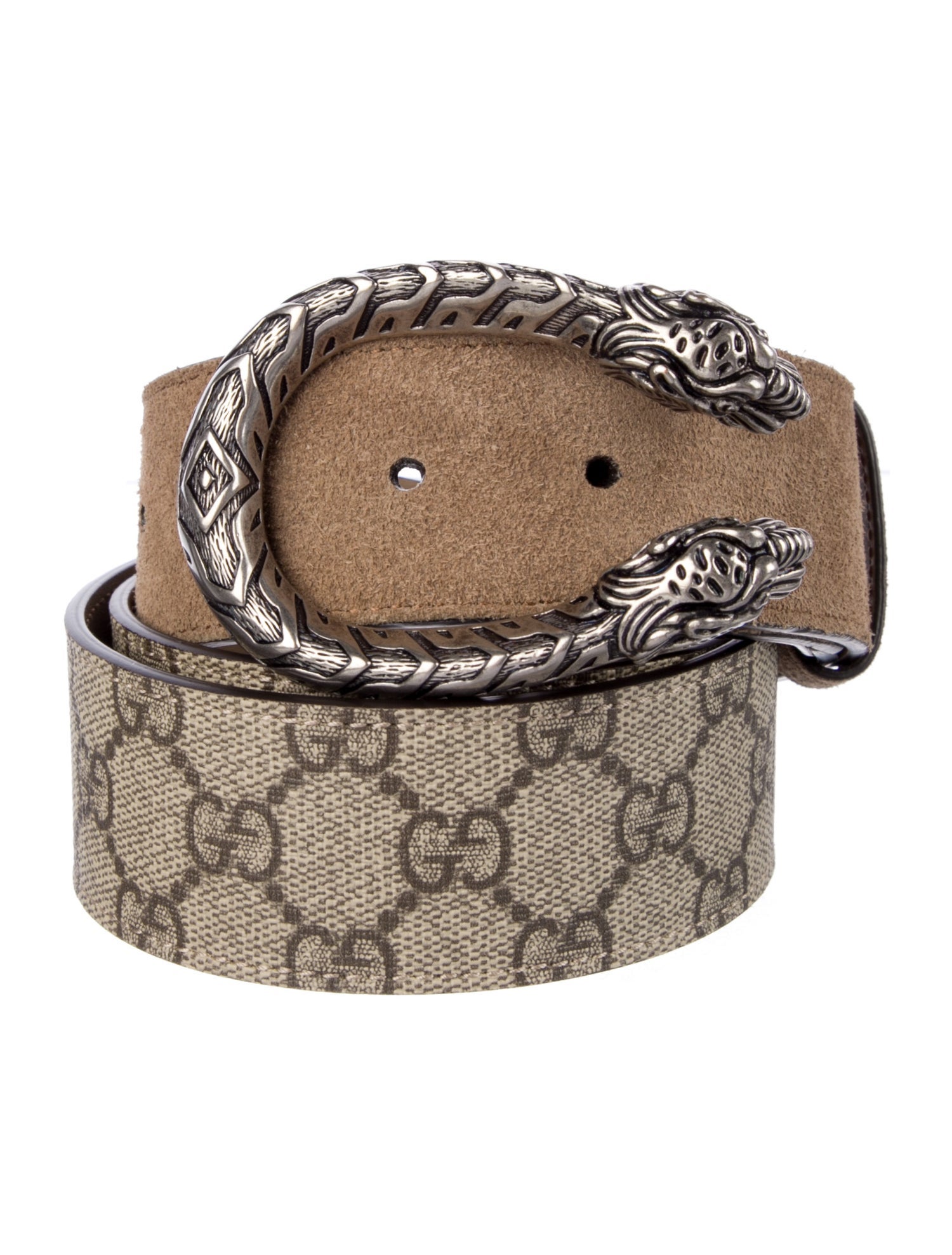 Gucci GG Supreme Leather Belt