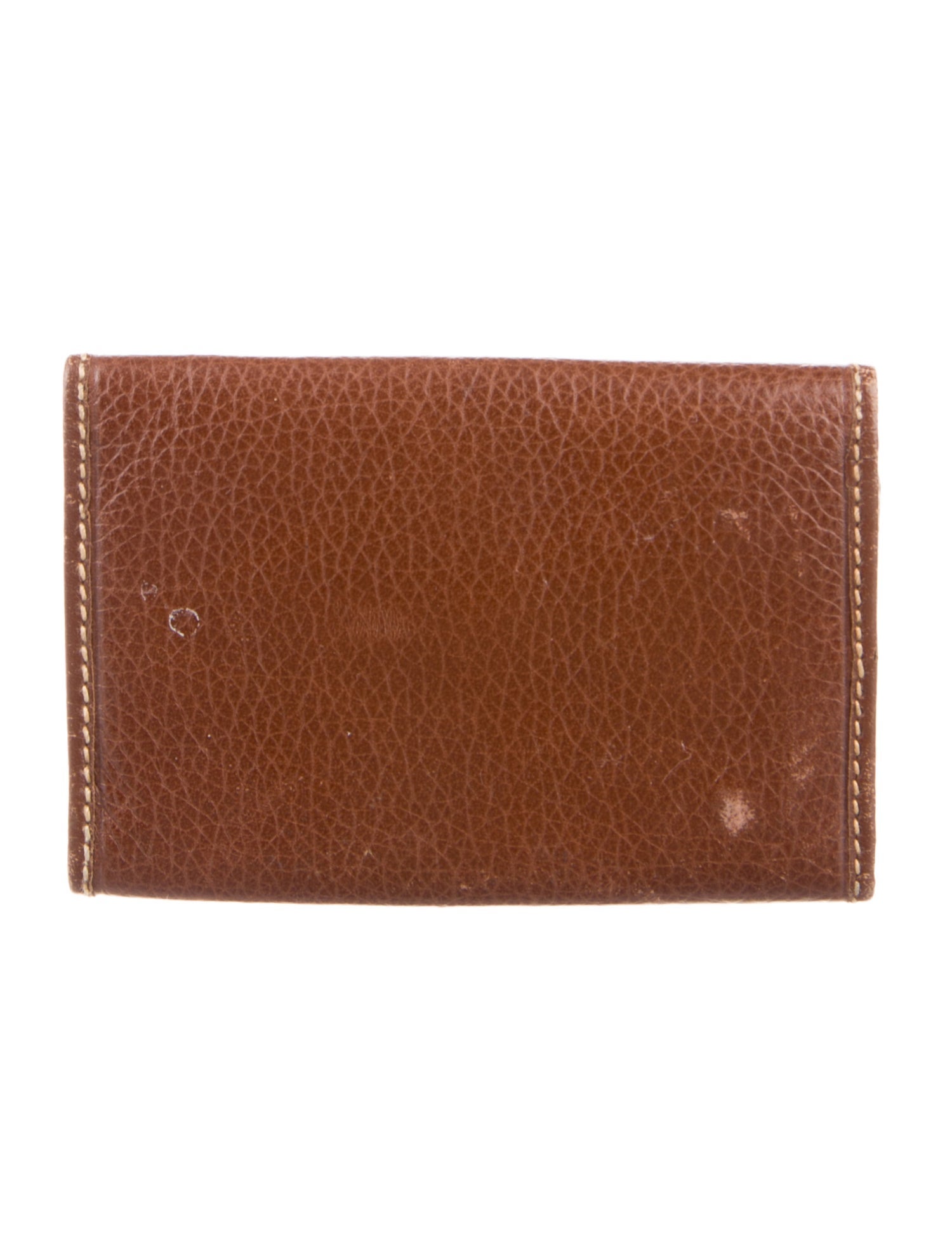 Gucci Leather Wallet Keychain