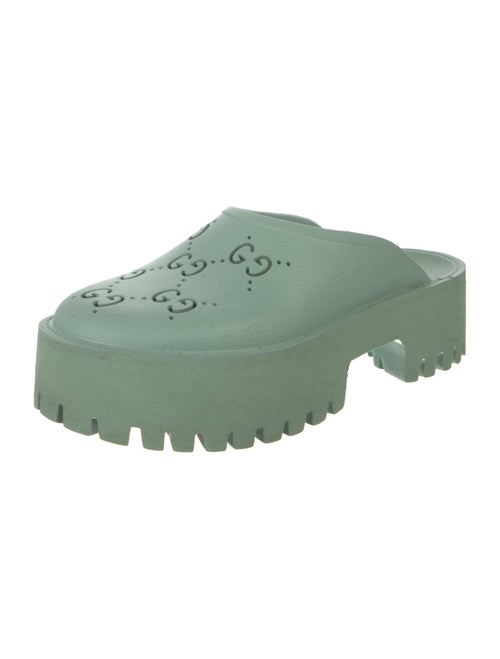 Gucci GG Logo Rubber Mules