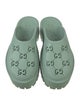 Gucci GG Logo Rubber Mules