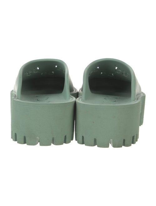 Gucci GG Logo Rubber Mules