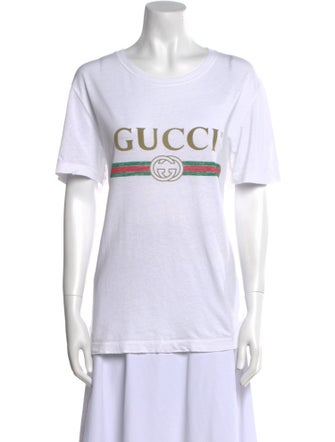 Gucci 2021 Gucci Washed Jersey Oversize T-Shirt T-Shirt
