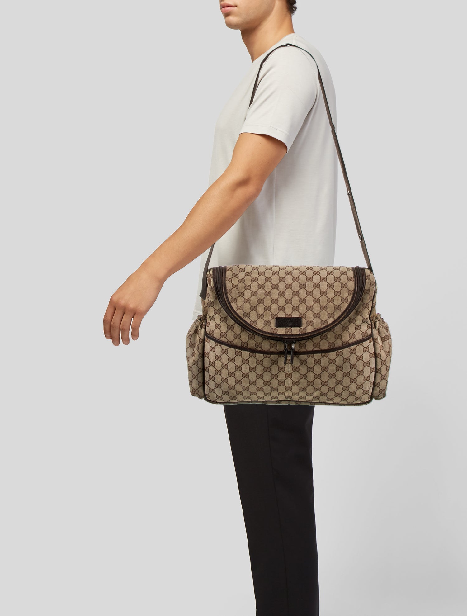 Gucci GG Canvas Diaper