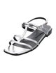 Gucci Horsebit Accent Leather T-Strap Sandals