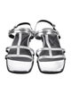 Gucci Horsebit Accent Leather T-Strap Sandals