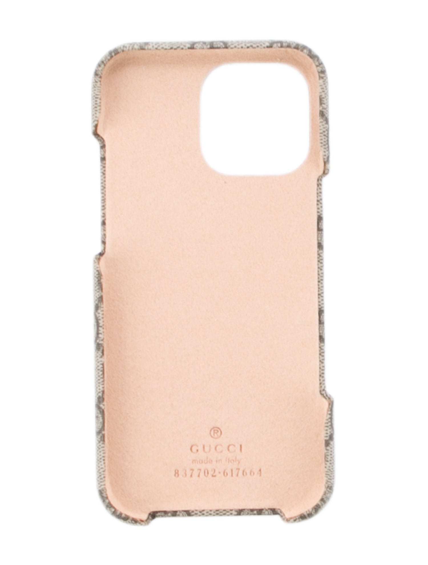 Gucci Coated Canvas iPhone Case w/Tags