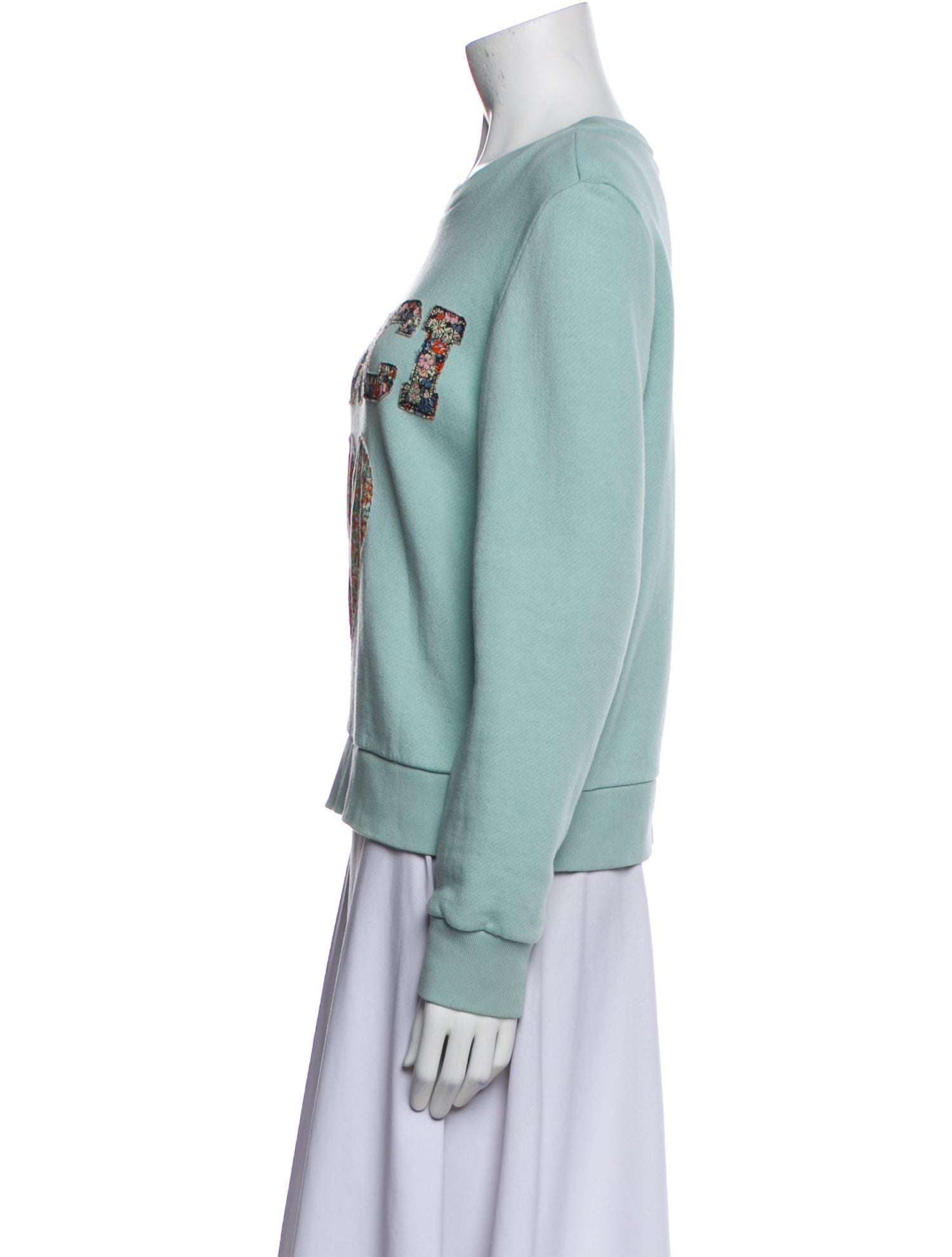 Gucci Graphic Print Crew Neck Sweatshirt