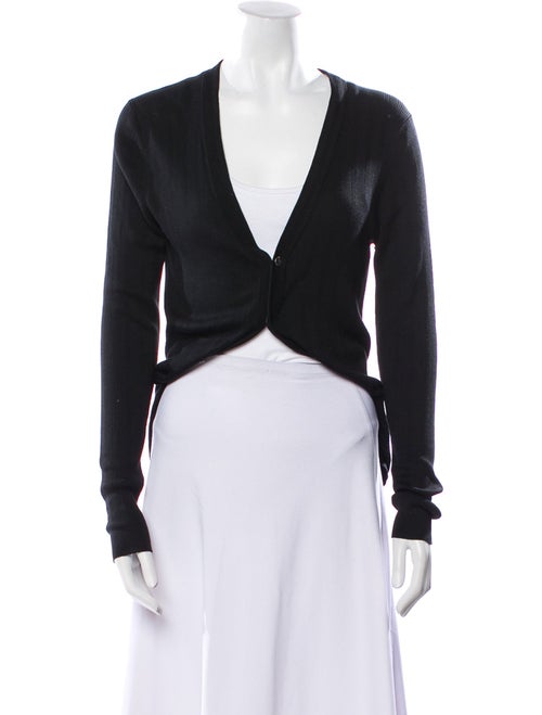 Gucci Silk V-Neck Sweater