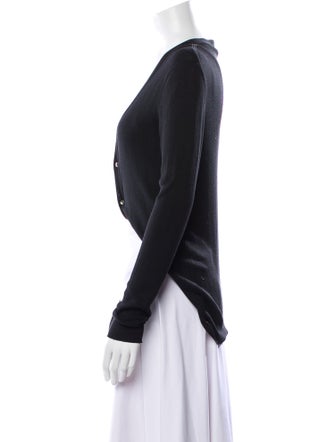 Gucci Silk V-Neck Sweater