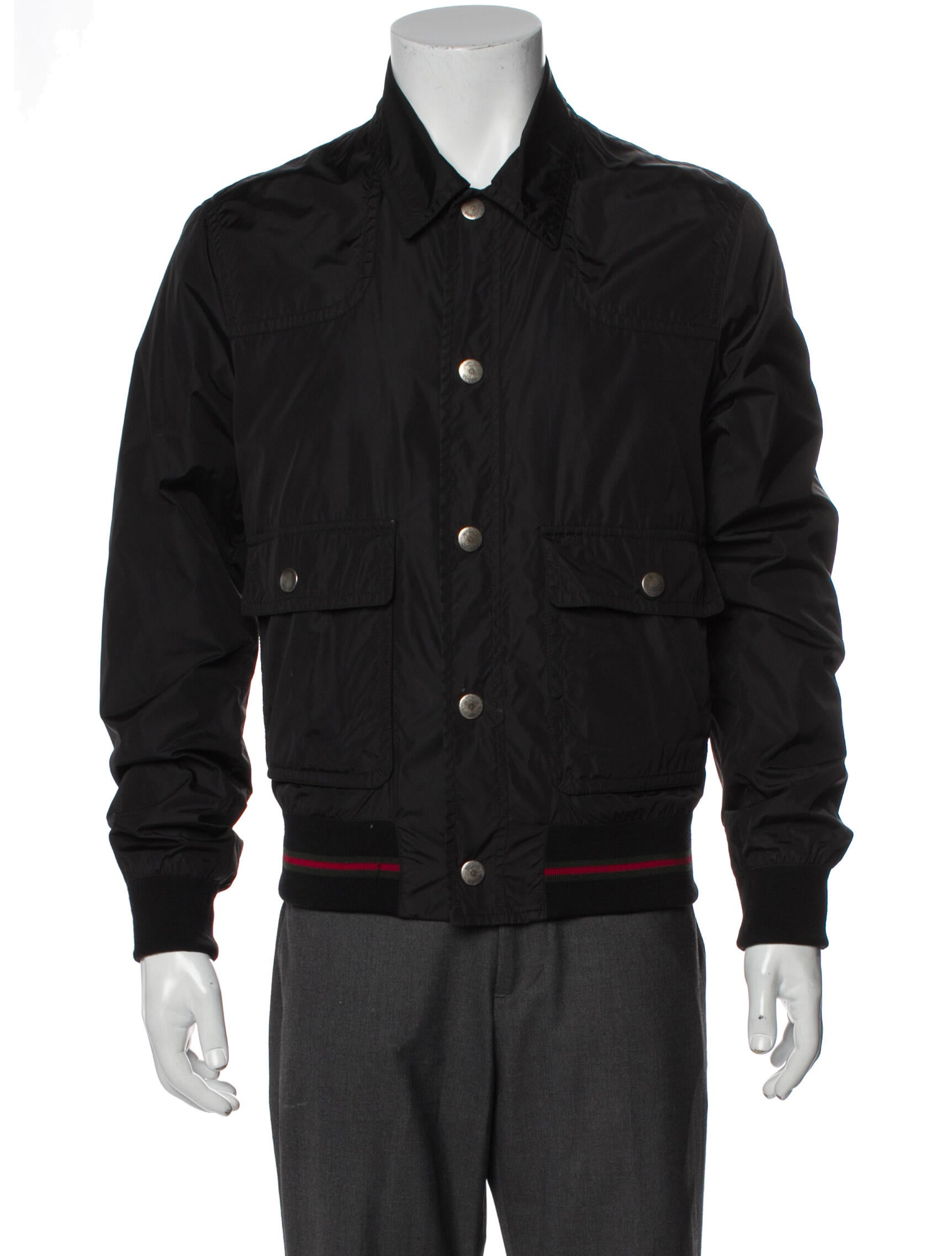 Gucci 2009 Web Accent Utility Jacket