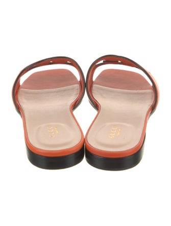 Gucci Leather Slides