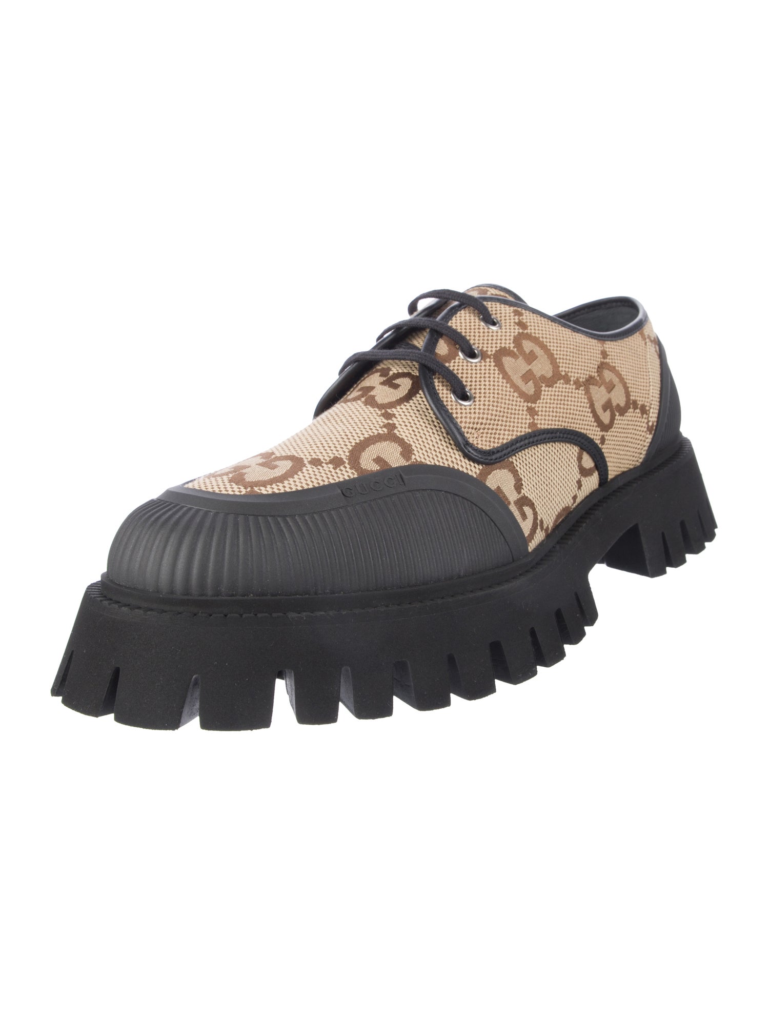 Gucci GG Canvas Canvas Loafers w/ Tags