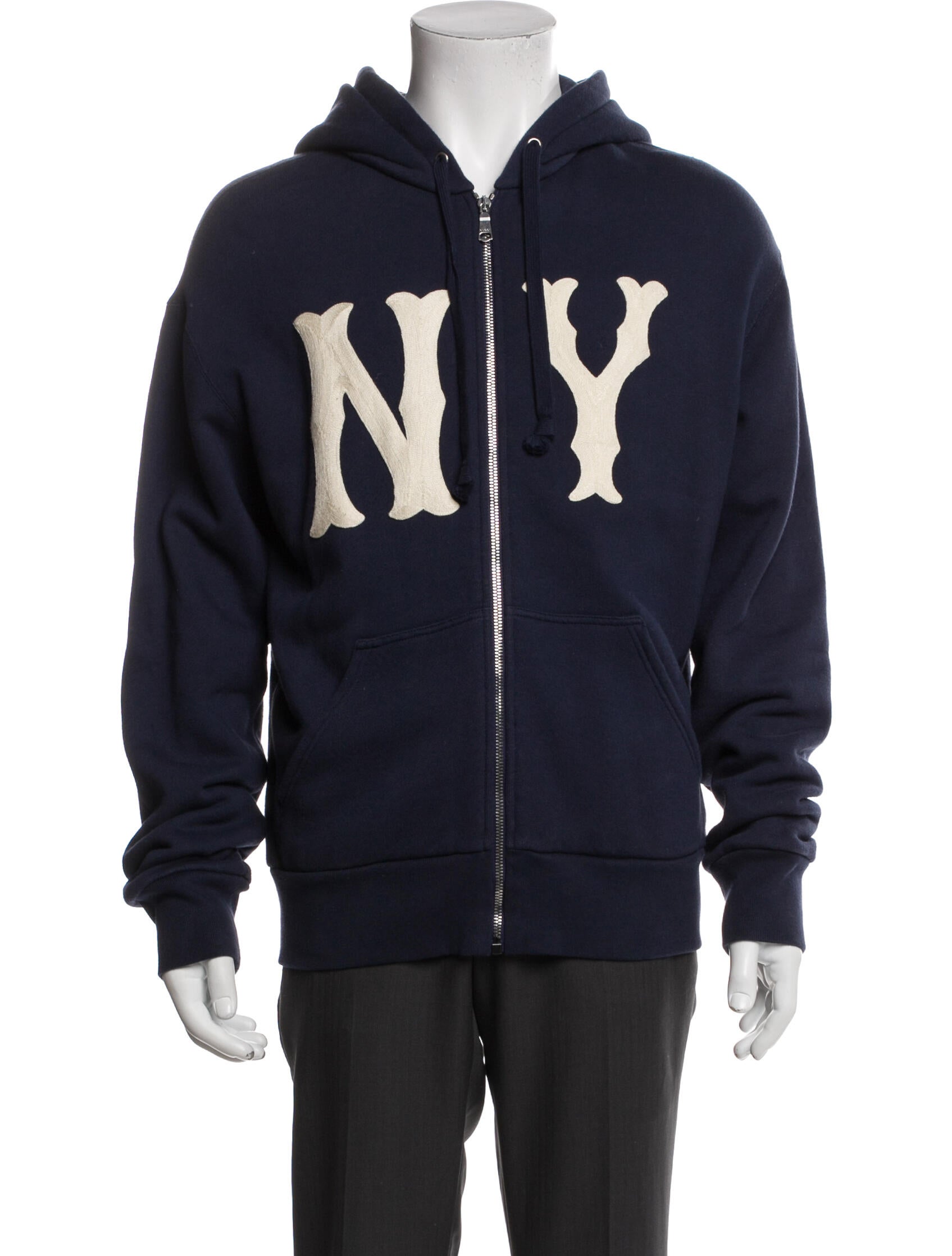 Gucci x MLB Graphic Print V-Neck Cardigan