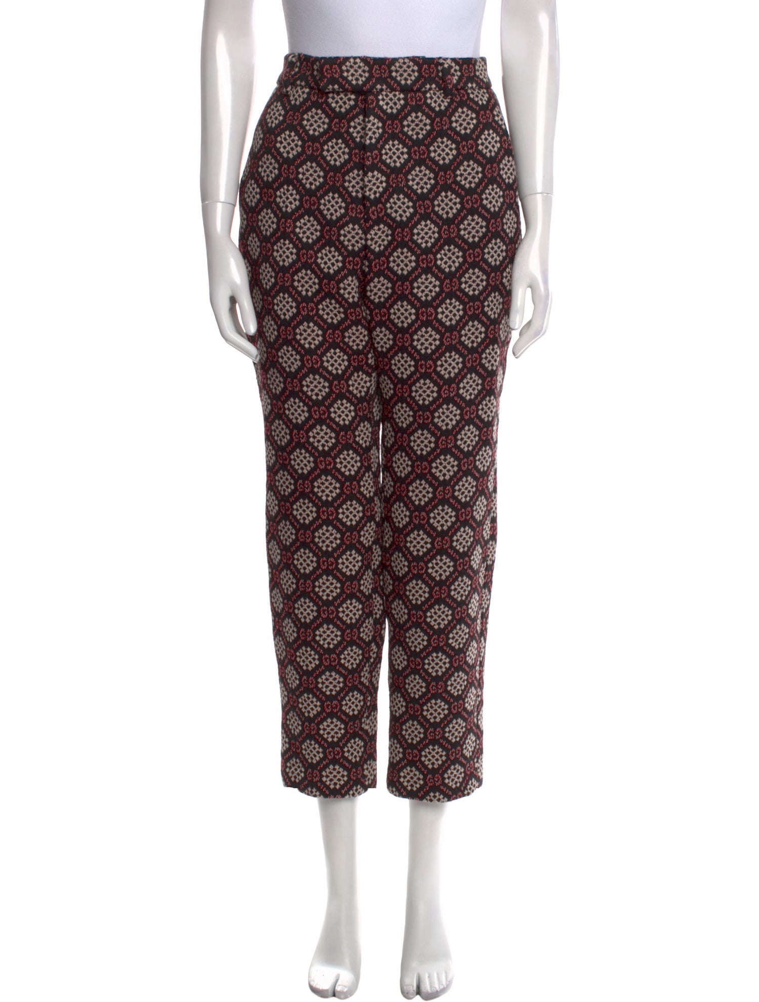 Gucci 2018 Straight Leg Pants