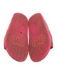 Gucci Rubber Colorblock Pattern Slides