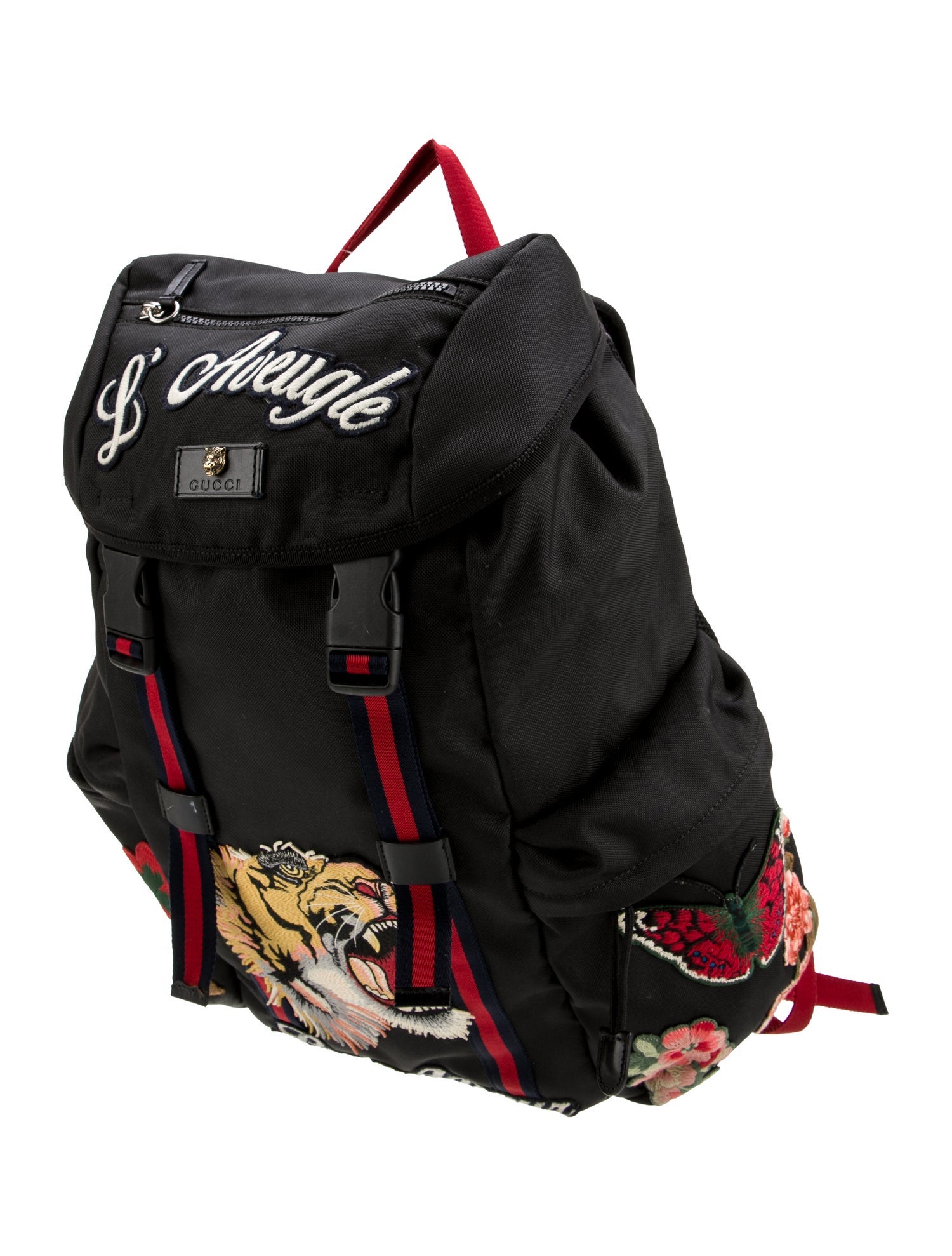 Gucci Web L'Aveugle Par Amour Techpack