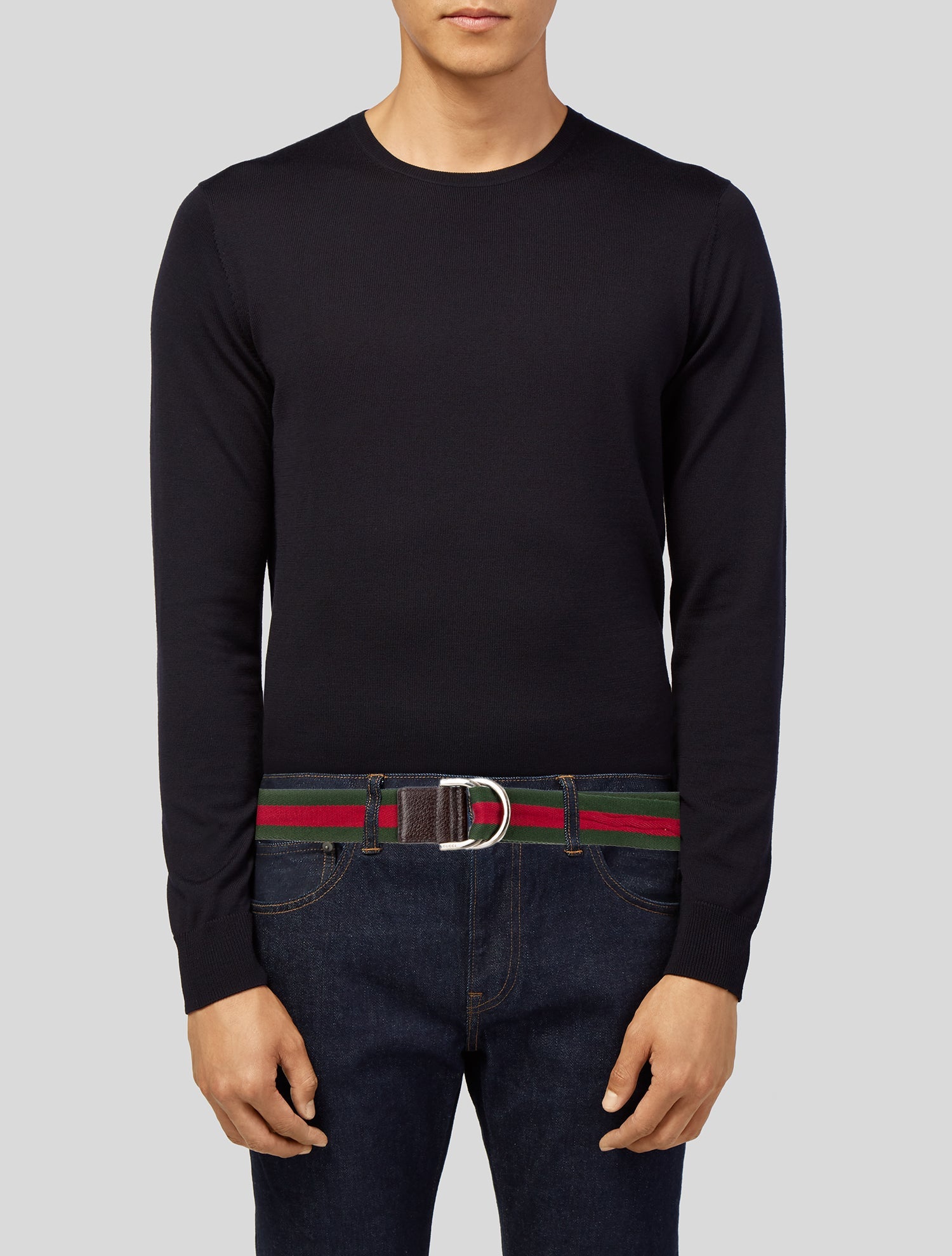 Gucci Web Accent Waist Belt