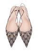 Gucci GG Canvas Canvas Slingback Flats