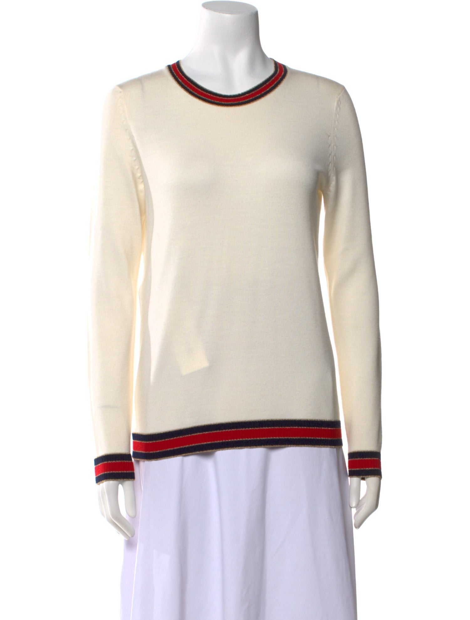 Gucci Wool Crew Neck Sweater