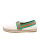 Gucci Web Accent Canvas Espadrilles