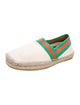 Gucci Web Accent Canvas Espadrilles
