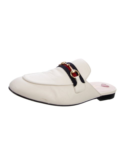 Gucci Horsebit Accent Leather Mules