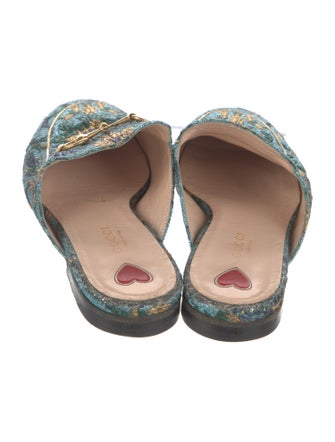 Gucci Princetown Horsebit Accent Mules