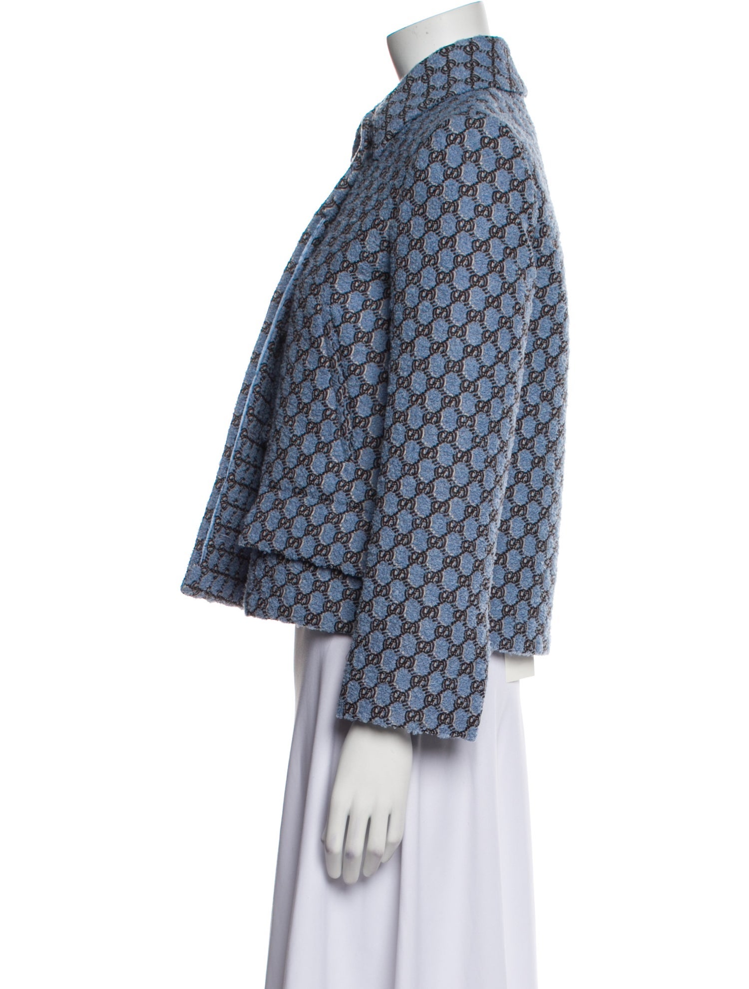 Gucci Tweed Pattern Jacket