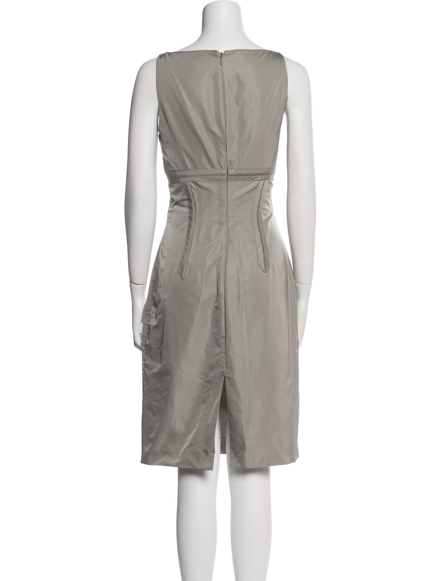 Gucci V-Neck Knee-Length Dress