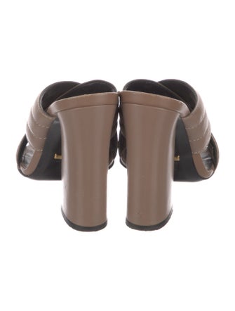 Gucci Leather Slides