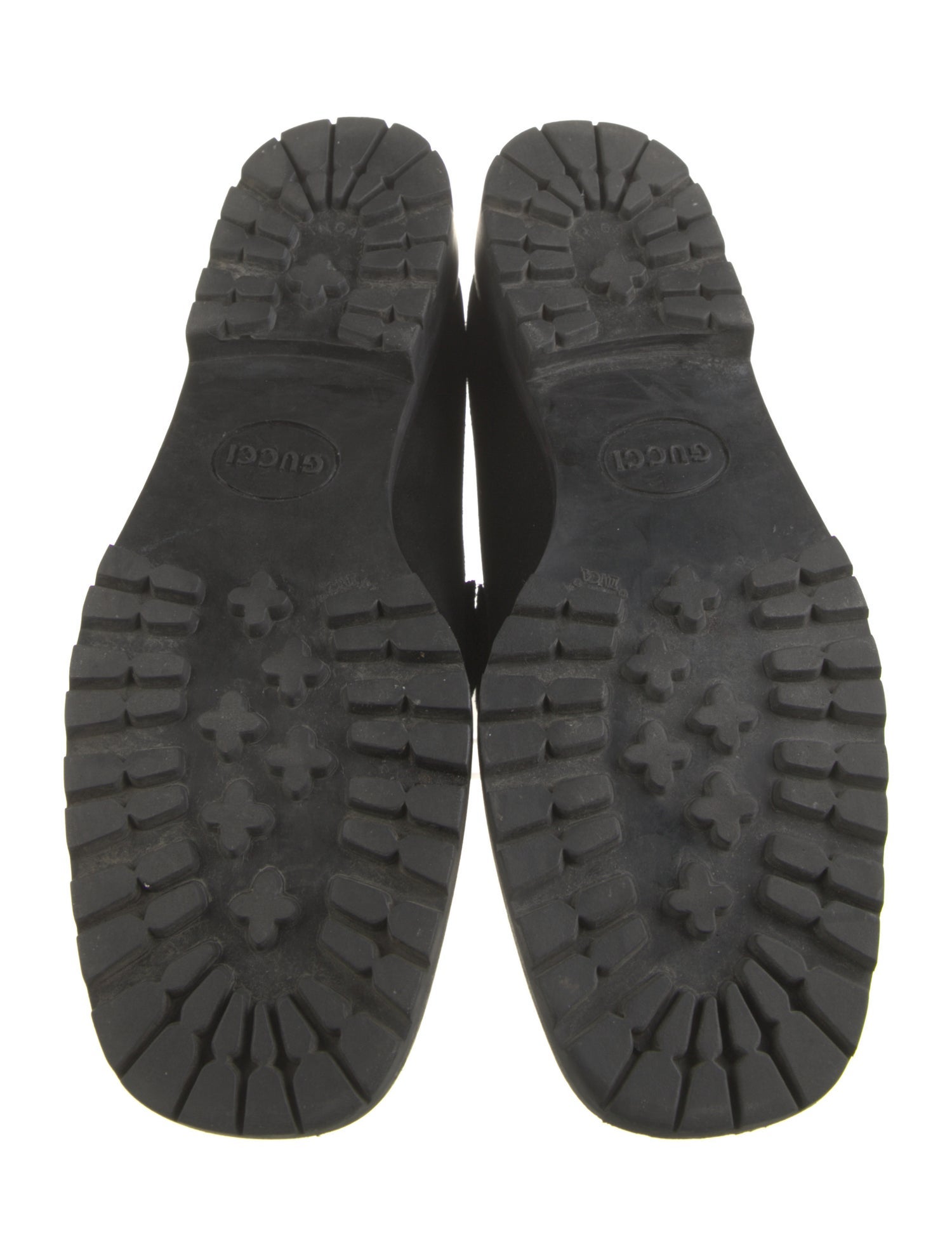 Gucci Vintage Horsebit Accent Loafers