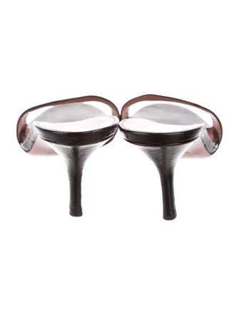 Gucci Patent Leather Slides