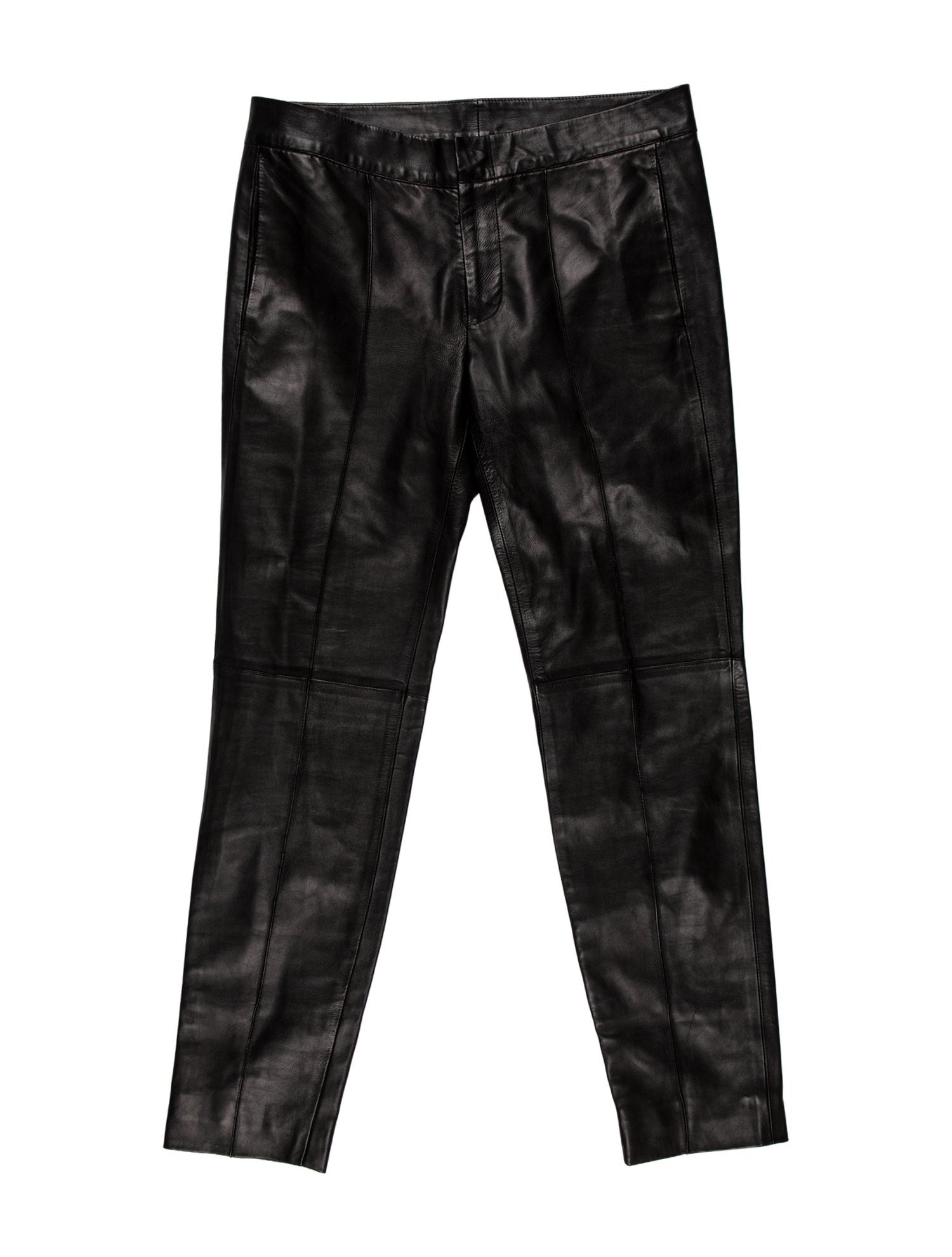 Gucci Leather Skinny Leg Pants