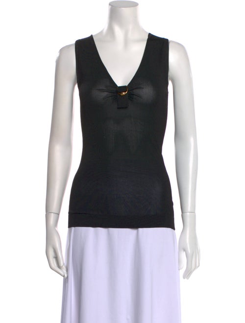 Gucci V-Neck Sleeveless Top