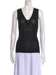 Gucci V-Neck Sleeveless Top