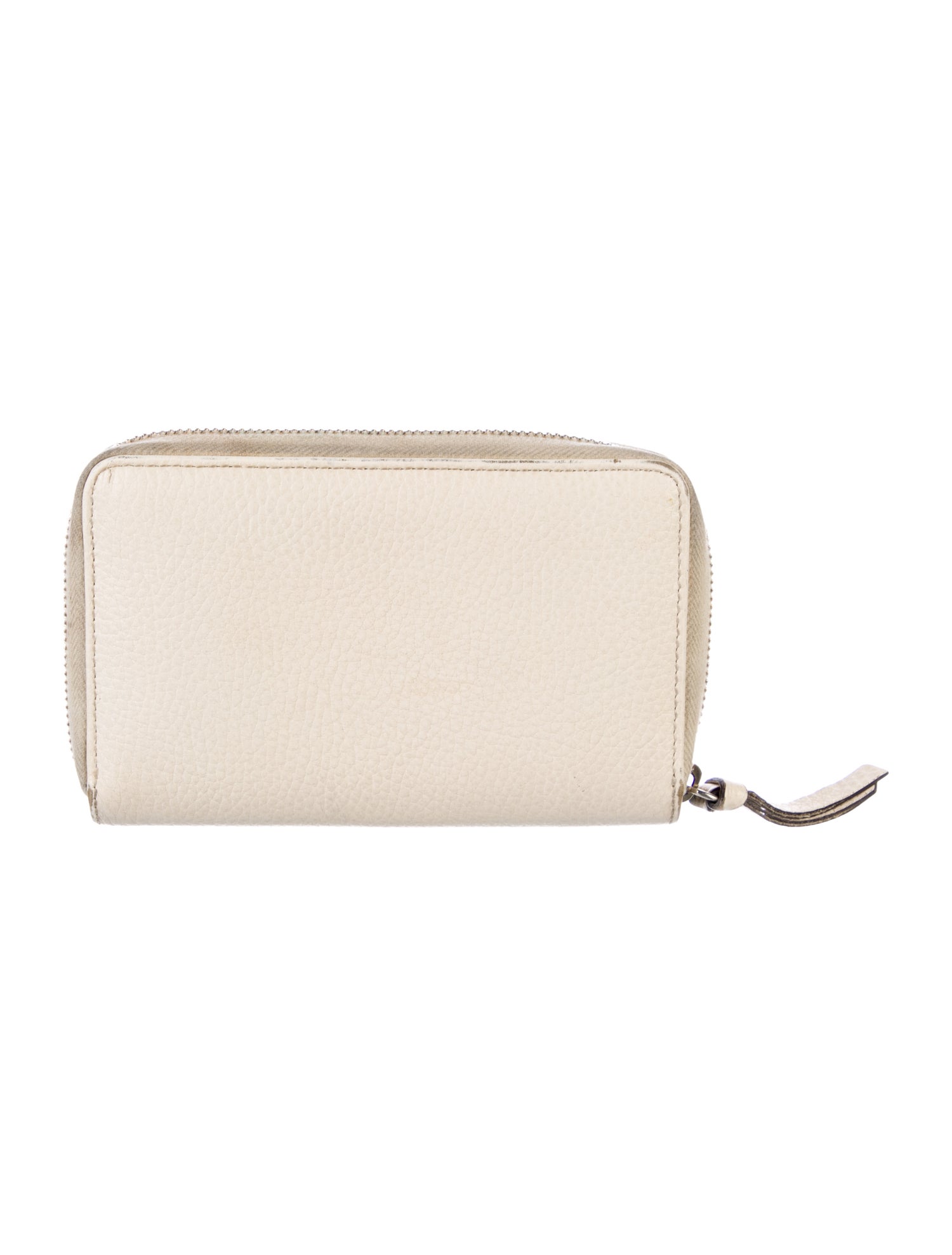 Gucci Swing Zip Around Leather Wallet