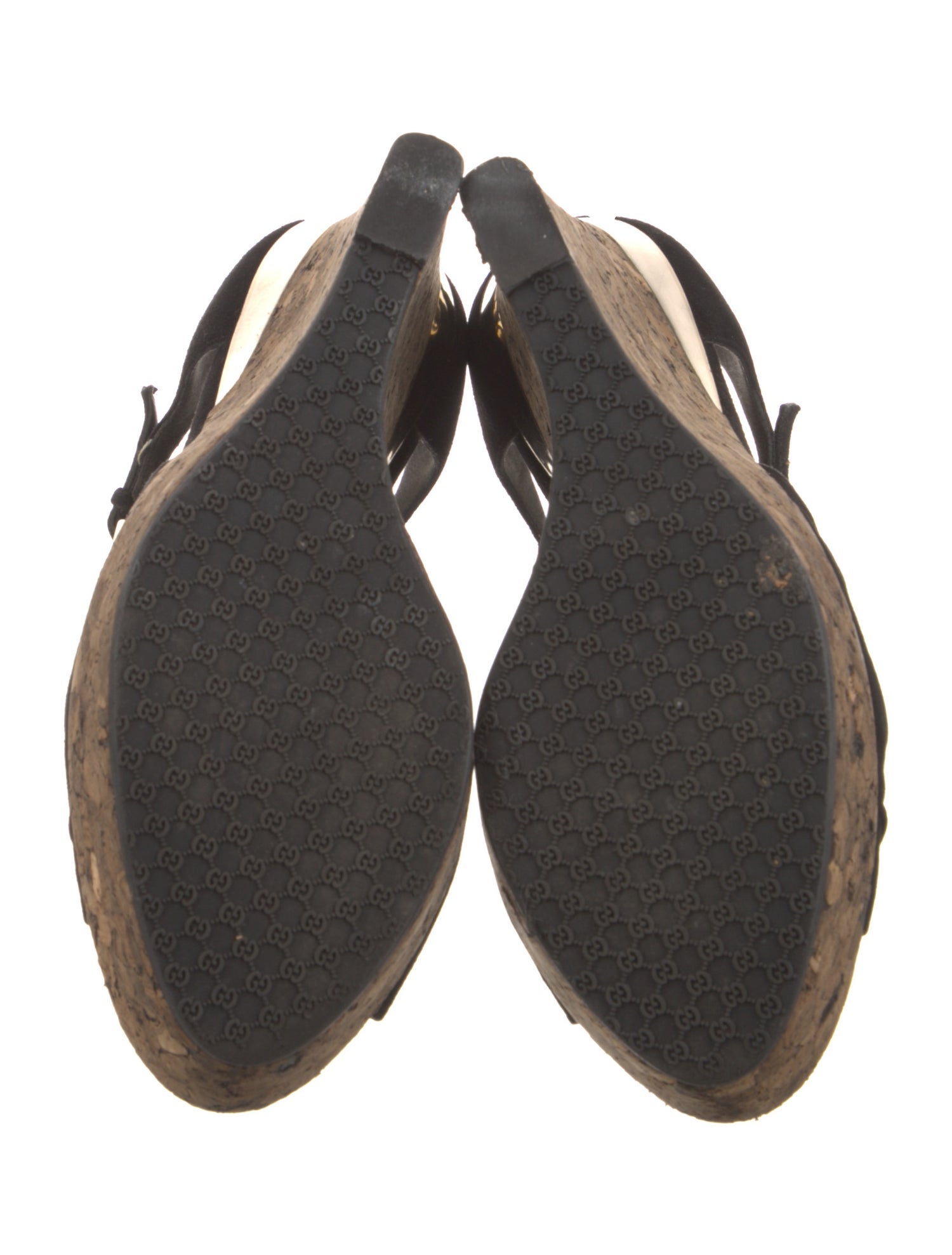 Gucci Suede D'Orsay Pumps