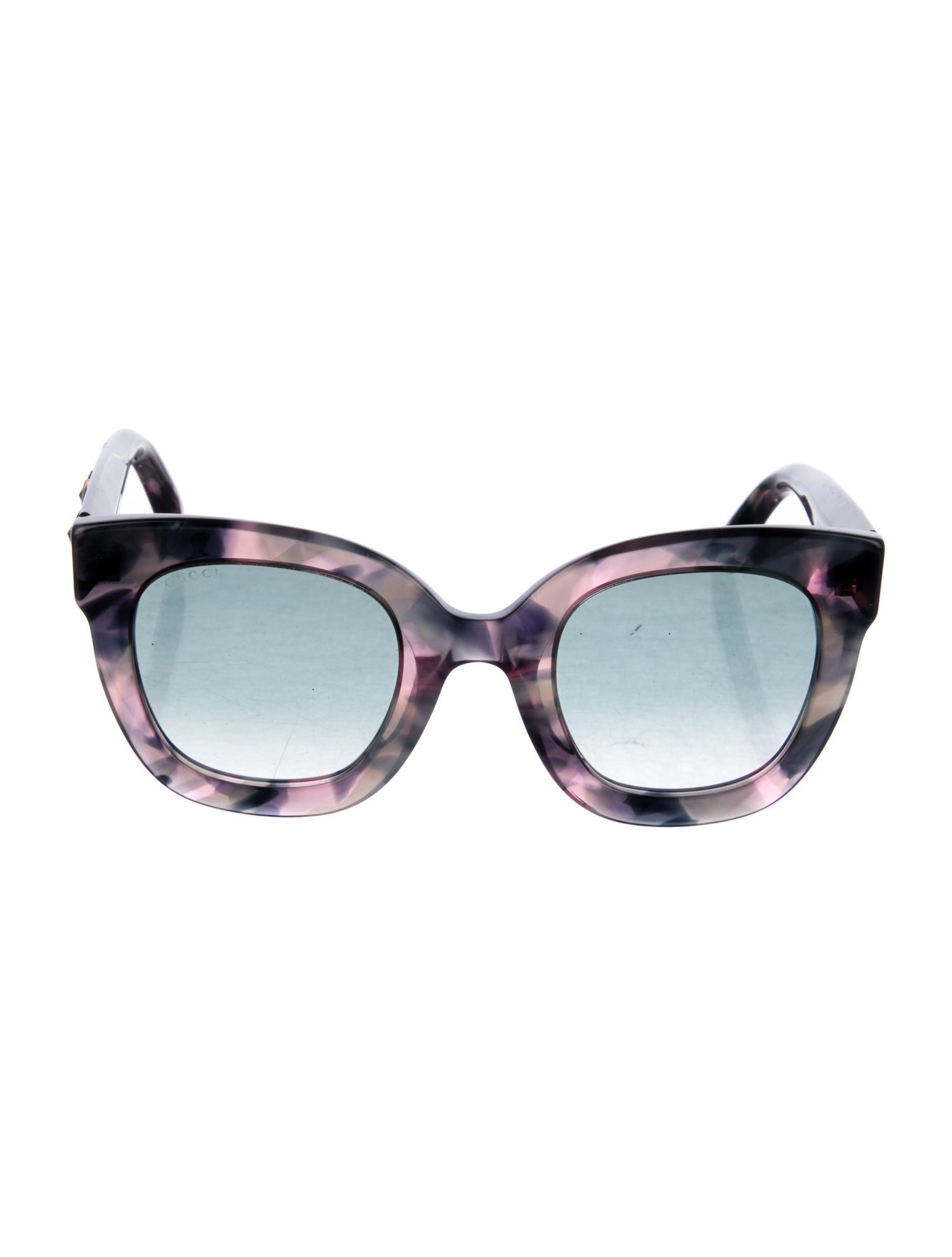 Gucci Interlocking G Logo Cat-Eye Sunglasses