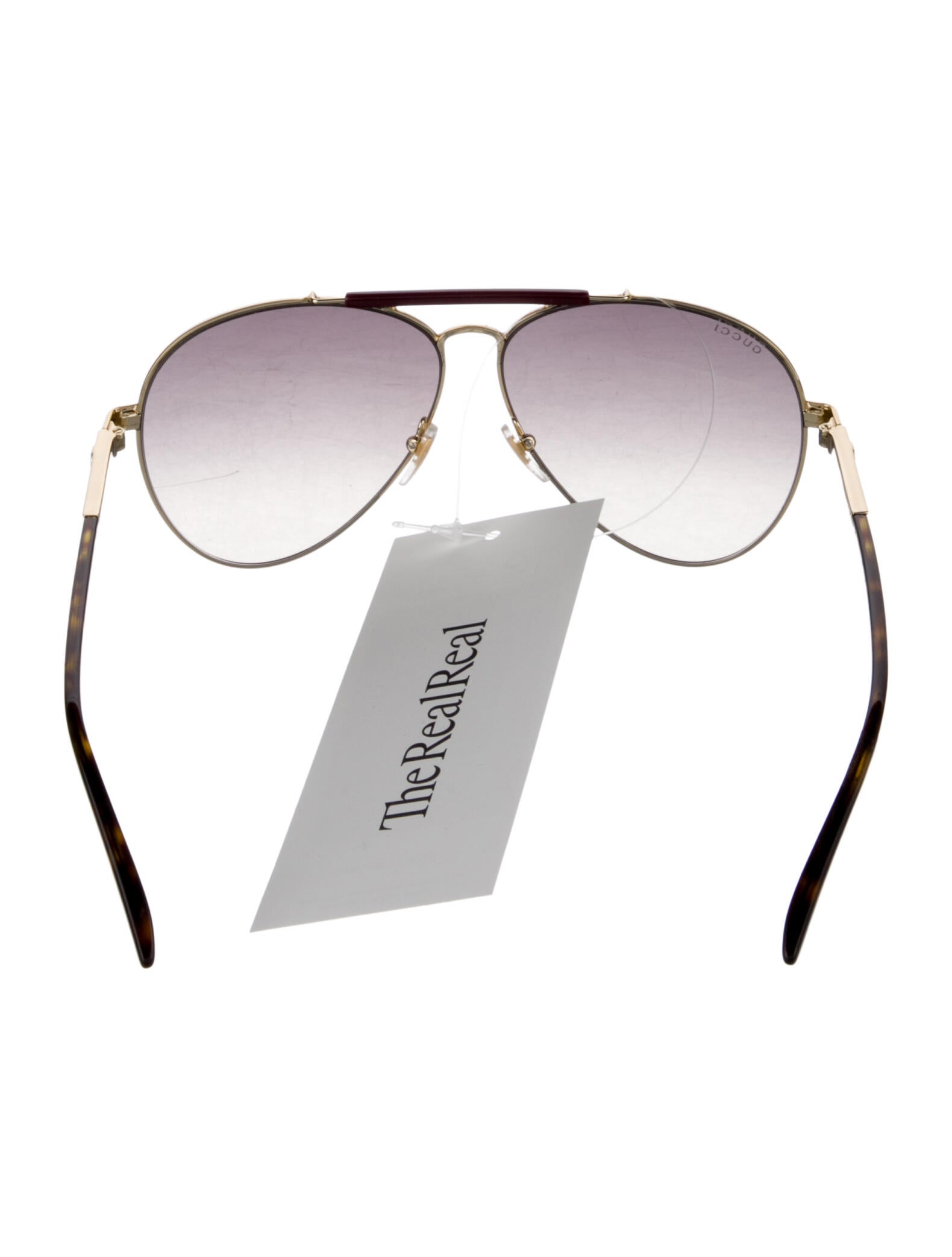Gucci Aviator Gradient Sunglasses