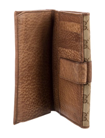 Gucci GG Canvas Canvas Continental Wallet