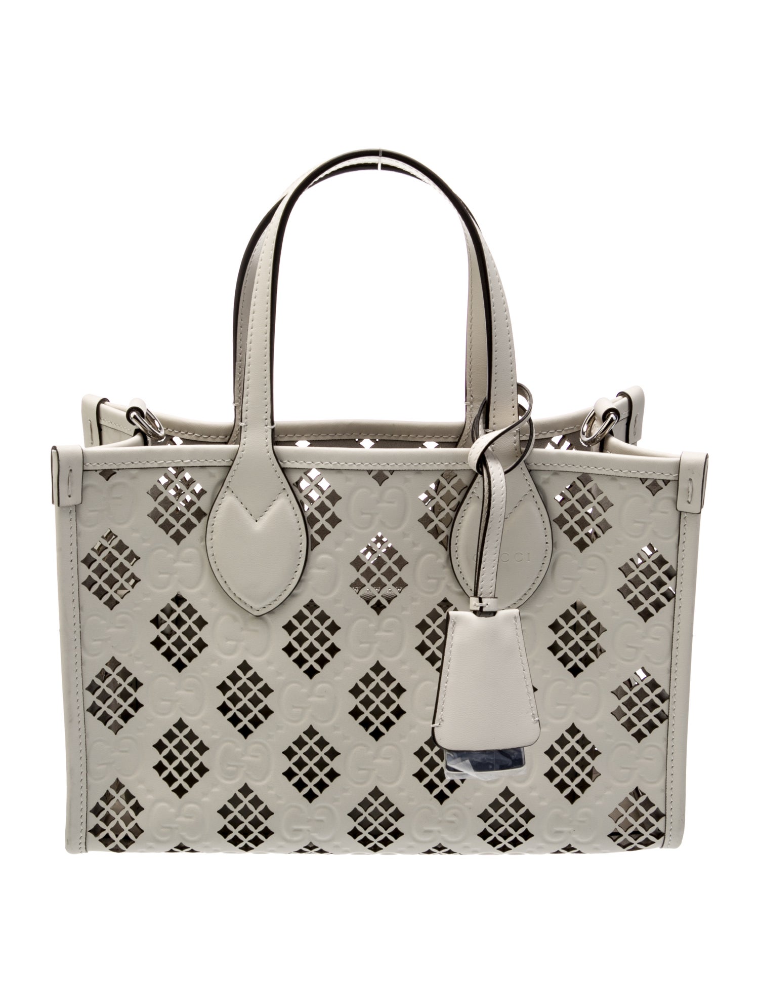 Gucci Embossed Leather Ophidia Small