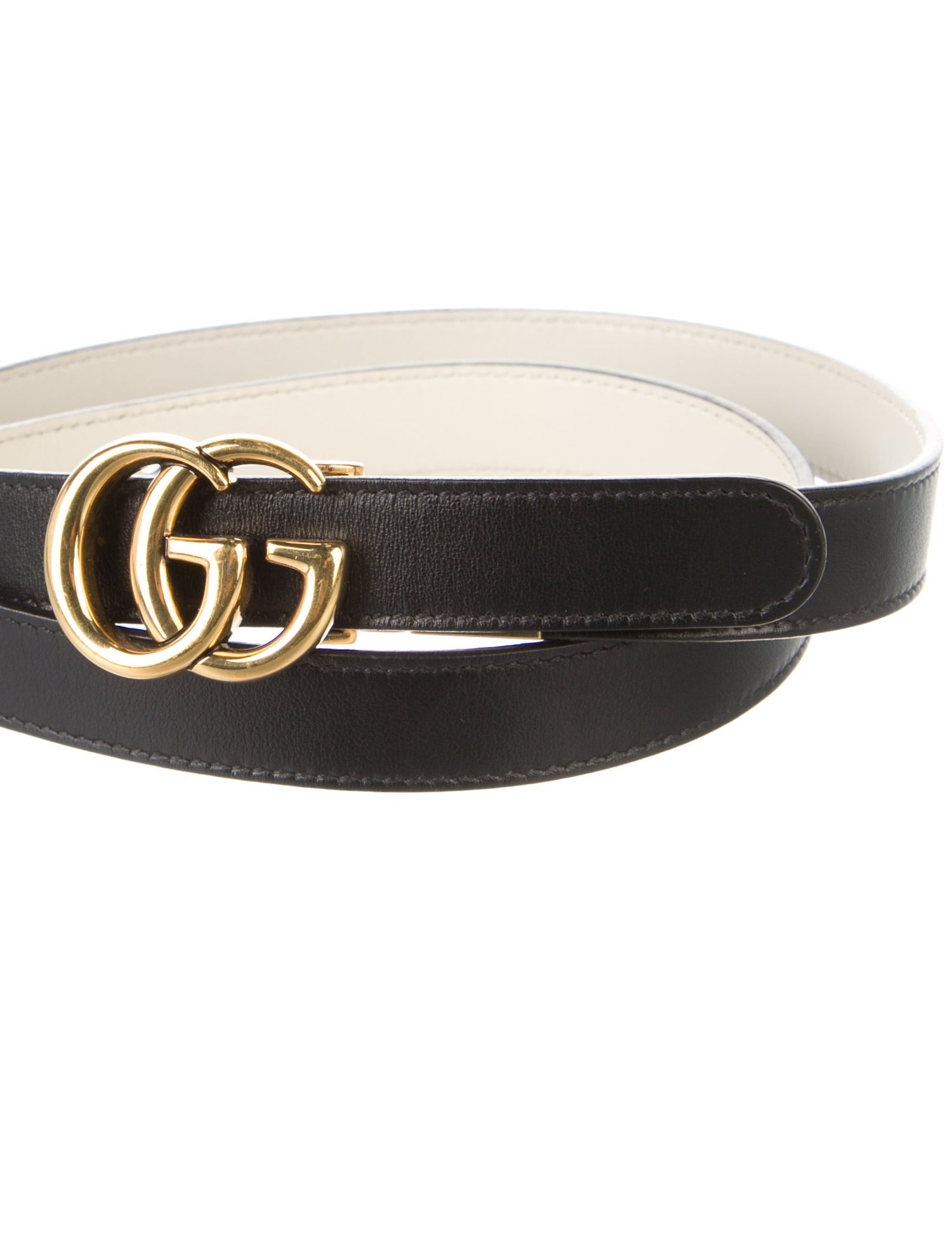 Gucci Double G Logo Skinny Belt Kit