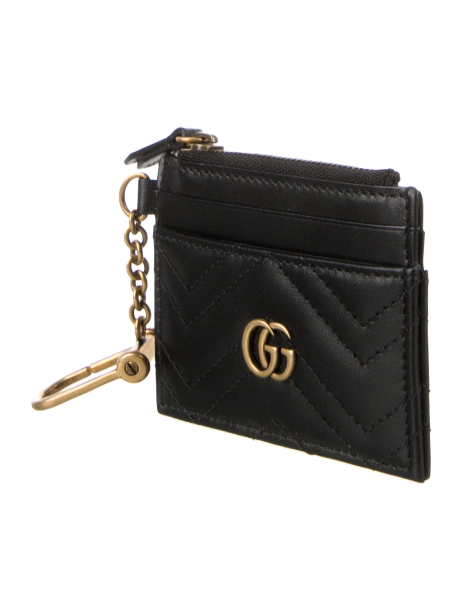 Gucci Double G Logo Leather Wallet