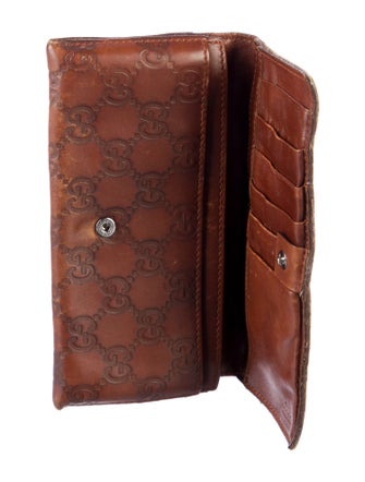 Gucci GG Signature Leather Continental Wallet