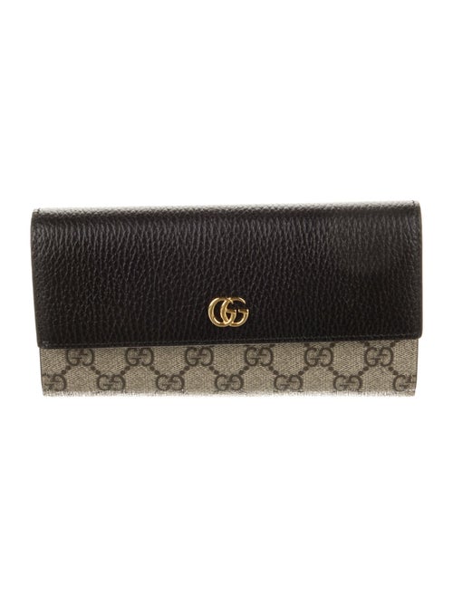Gucci GG Supreme Continental Wallet