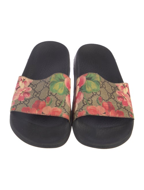 Gucci Blooms Print Slides
