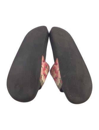 Gucci Blooms Print Slides